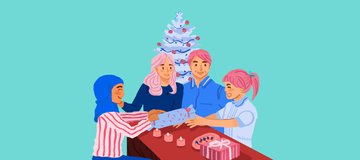 Merayakan Hari Natal Bareng Sahabatku