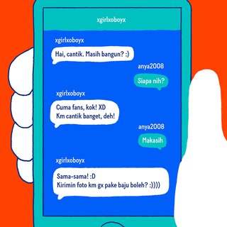 “Kirimin Foto????”, GAK MAU!
